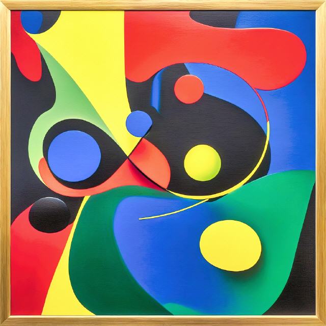 Inspired by Juan Miró